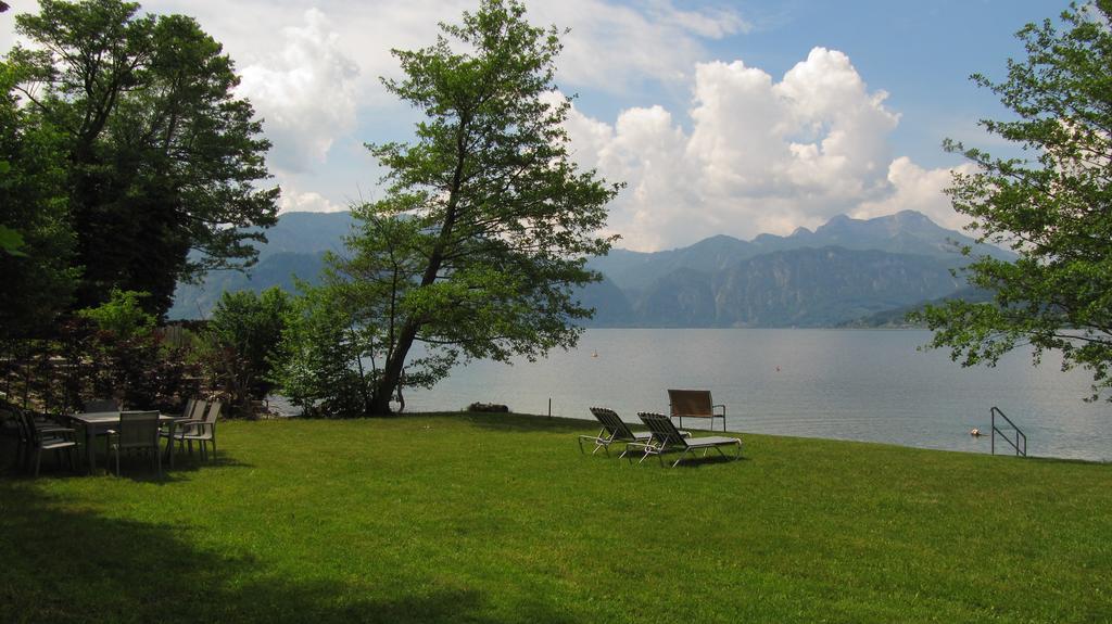 Wohnung Am See ชไตน์บาค อัม อัทเทอร์เซ ภายนอก รูปภาพ