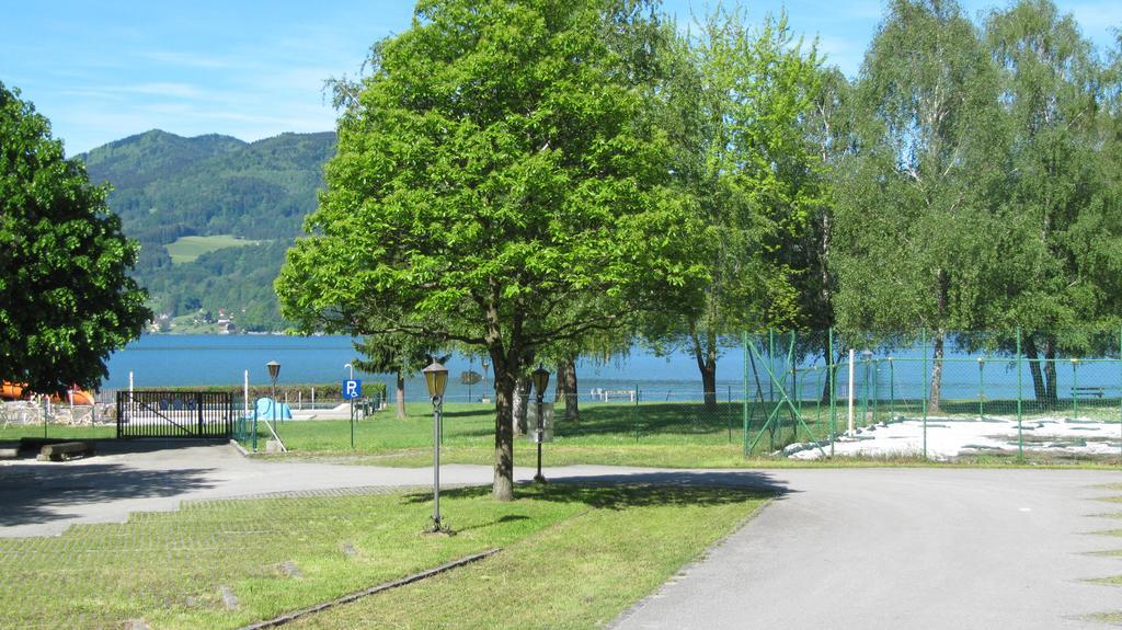 Wohnung Am See ชไตน์บาค อัม อัทเทอร์เซ ภายนอก รูปภาพ